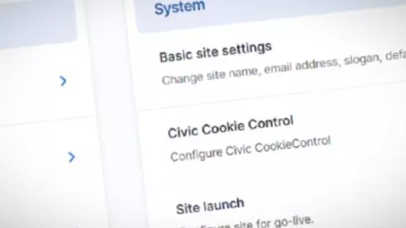 Settings page screenshot