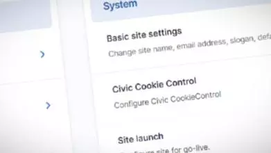Settings page screenshot